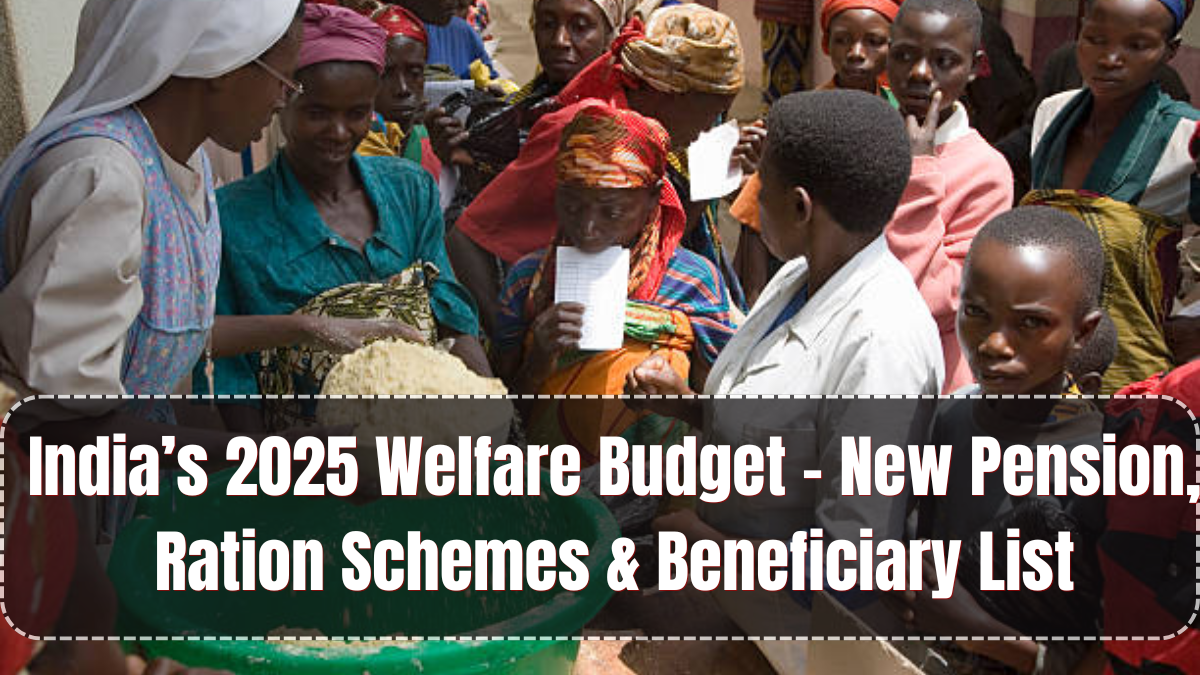 India’s 2025 Welfare Budget – New Pension, Ration Schemes & Beneficiary List