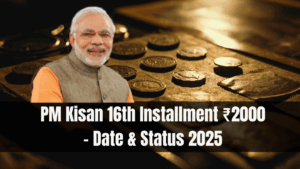 PM Kisan 16th Installment ₹2000 – Date & Status 2025