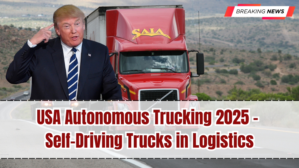 USA Autonomous Trucking 2025 – Self-Driving Trucks in Logistics