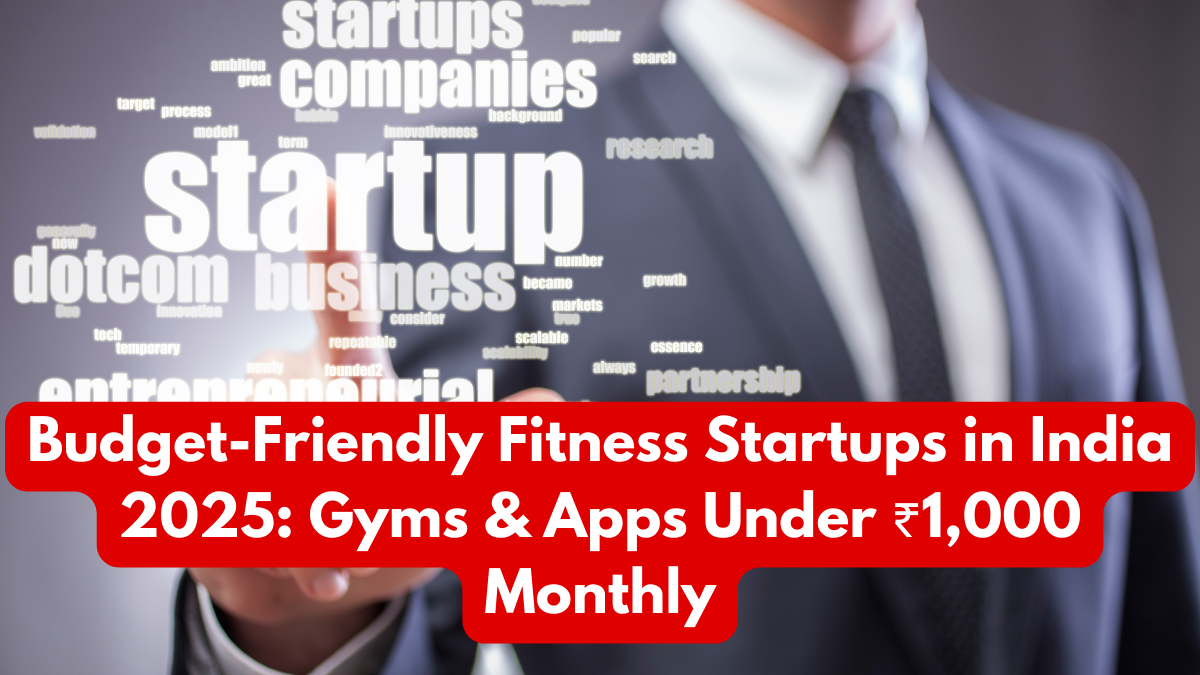 Budget-Friendly Fitness Startups in India 2025: Gyms & Apps Under ₹1,000 Monthly