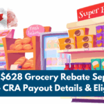 Canada $628 Grocery Rebate September 2025 – CRA Payout Details & Eligibility