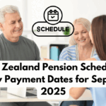 New Zealand Pension Schedule – Monthly Payment Dates for September 2025