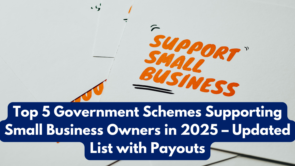 Top 5 Government Schemes Supporting Small Business Owners in 2025 – Updated List with Payouts