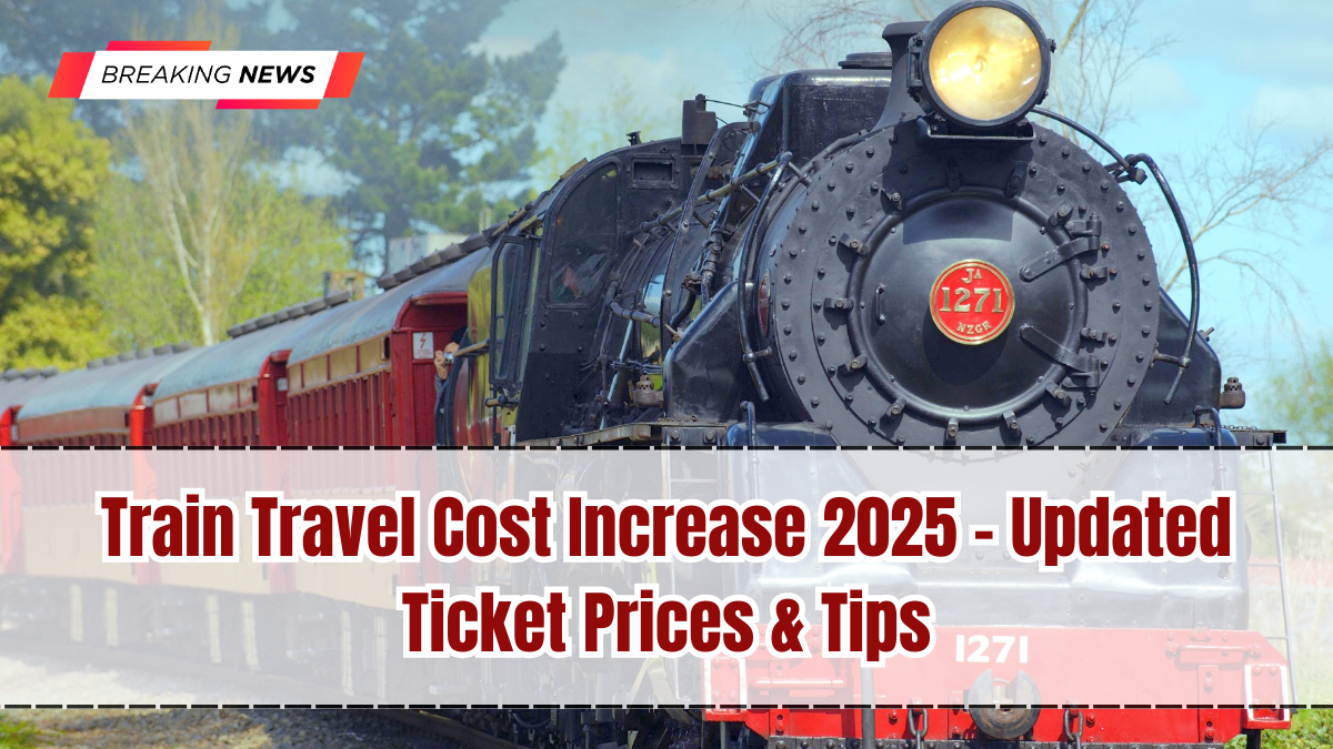 Train Travel Cost Increase 2025 – Updated Ticket Prices & Tips