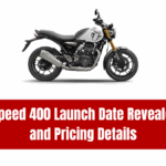 Triumph Speed 400 Launch Date Revealed – Specs and Pricing Details