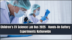 Children’s EV Science Lab Bus 2025 – Hands-On Battery Experiments Nationwide