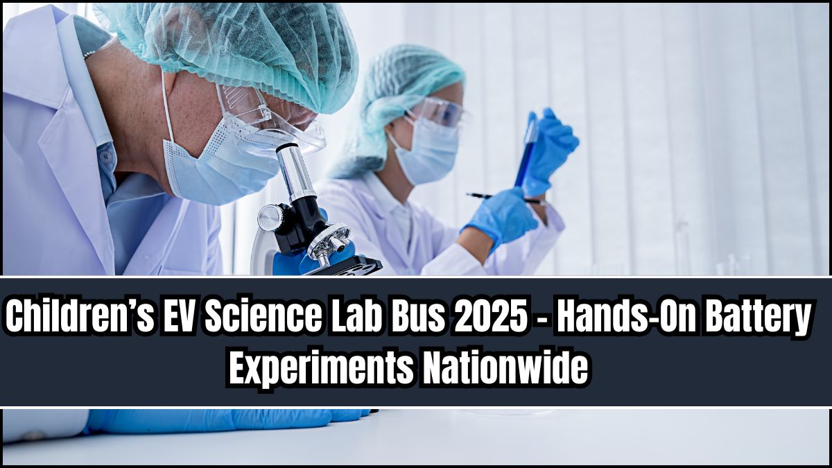Children’s EV Science Lab Bus 2025 – Hands-On Battery Experiments Nationwide
