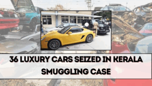 36 Luxury Cars Seized in Kerala Smuggling Case